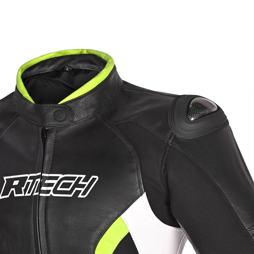 R-TECH - Chaqueta Tom Rider Lady Negro/Amarillo Flour - SECURTEX MOTOR S.L (t/a MaximoMoto)