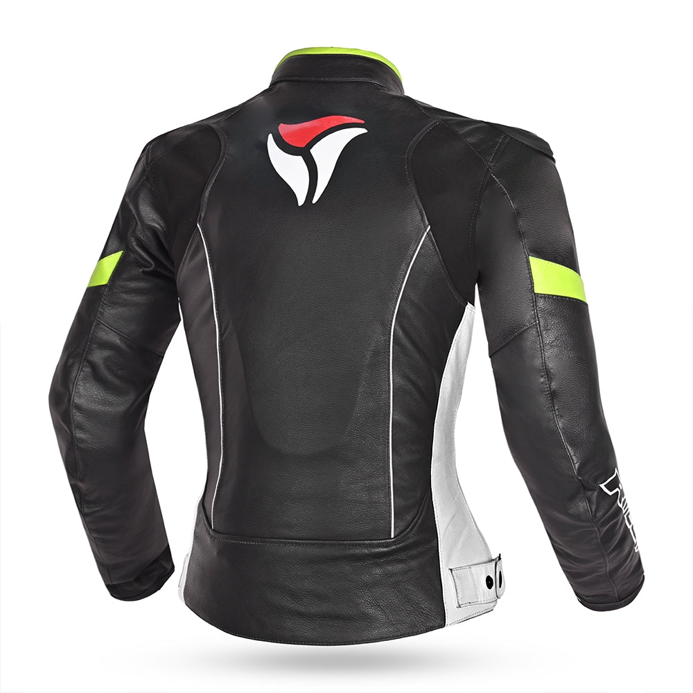 R-TECH - Chaqueta Tom Rider Lady Negro/Amarillo Flour - SECURTEX MOTOR S.L (t/a MaximoMoto)