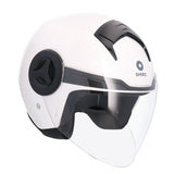 SHIRO CASCO ATENAS MONOCOLOR BLANCO PERLA - SECURTEX MOTOR S.L (t/a MaximoMoto)