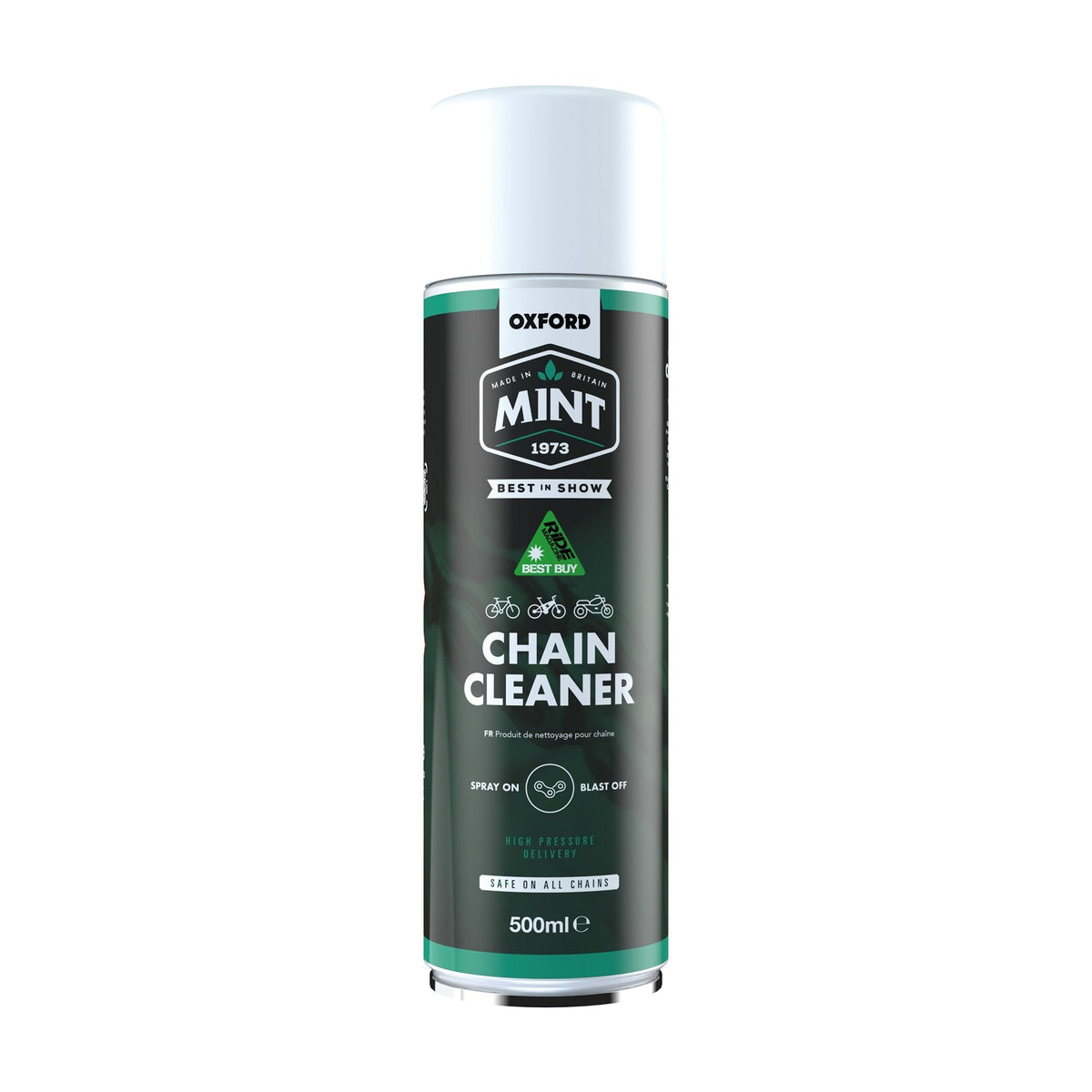 OXFORD MINT CHAIN CLEANER 500ML - SECURTEX MOTOR S.L (t/a MaximoMoto)