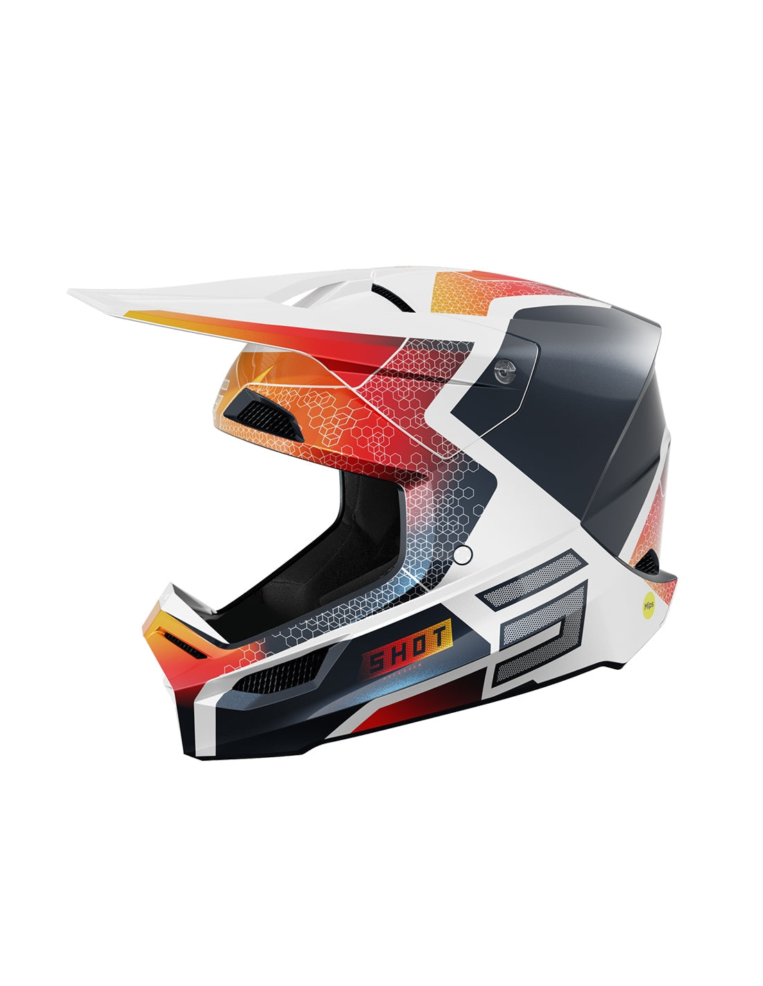 CASCO SHOT RACE PHASER BLUE_RED_PEARLY XS
