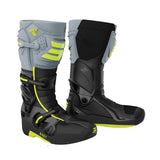 SHOT RACE 8 BOTAS DE MOTOCROSS NEGRO/GRIS/NEON AMARILLO - 39 - BOTAS