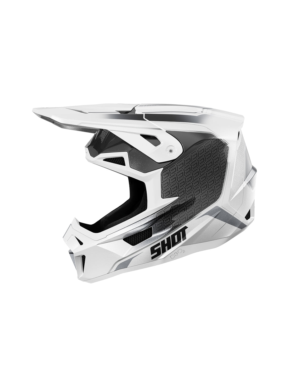 CASCO SHOT LITE CHALLENGER BLACK_WHITE_PEARLY XS