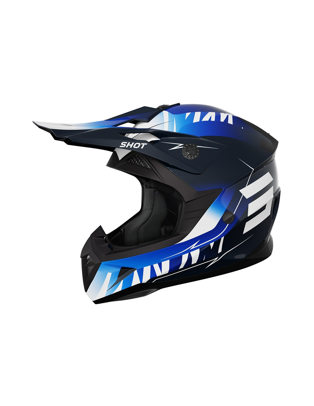 CASCO SHOT PULSE X-TREM BLUE_GLOSSY XS - SECURTEX MOTOR S.L (t/a MaximoMoto)