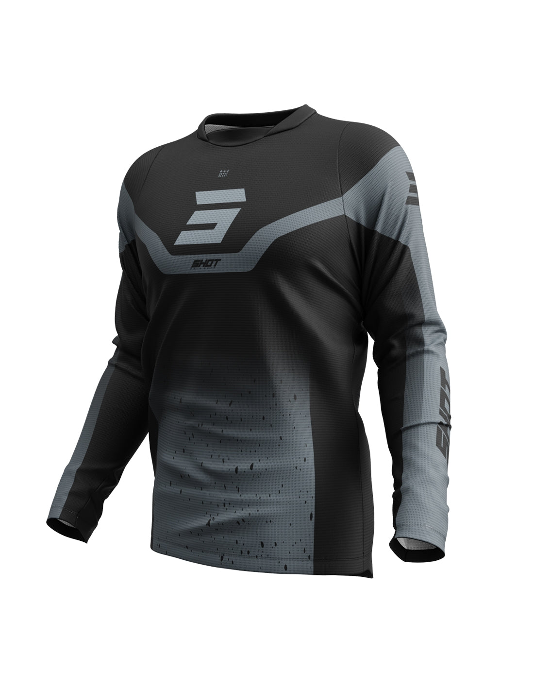 CAMISETAS DEVO BLAST BLACK_GREY XS