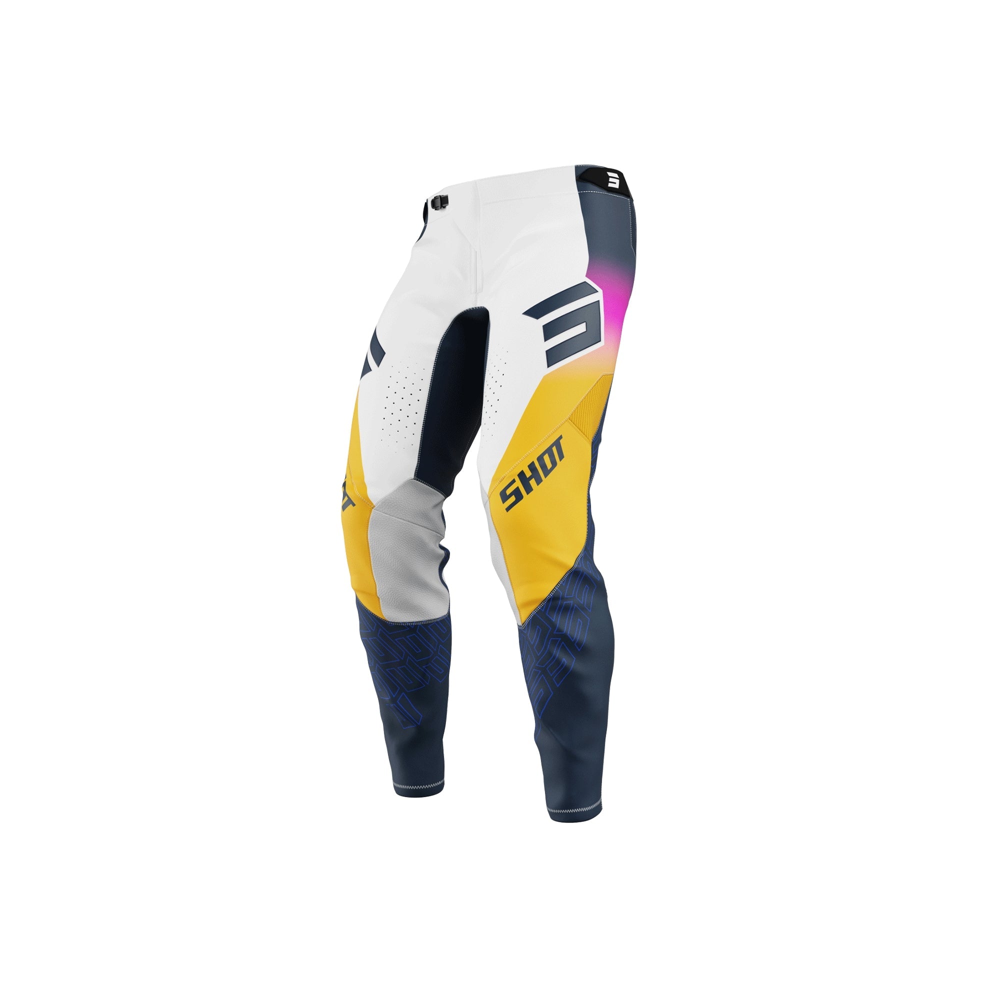 PANTALON AEROSHOT LITE ULTRA BLUE_ORANGE_PINK 26 - SECURTEX MOTOR S.L (t/a MaximoMoto)