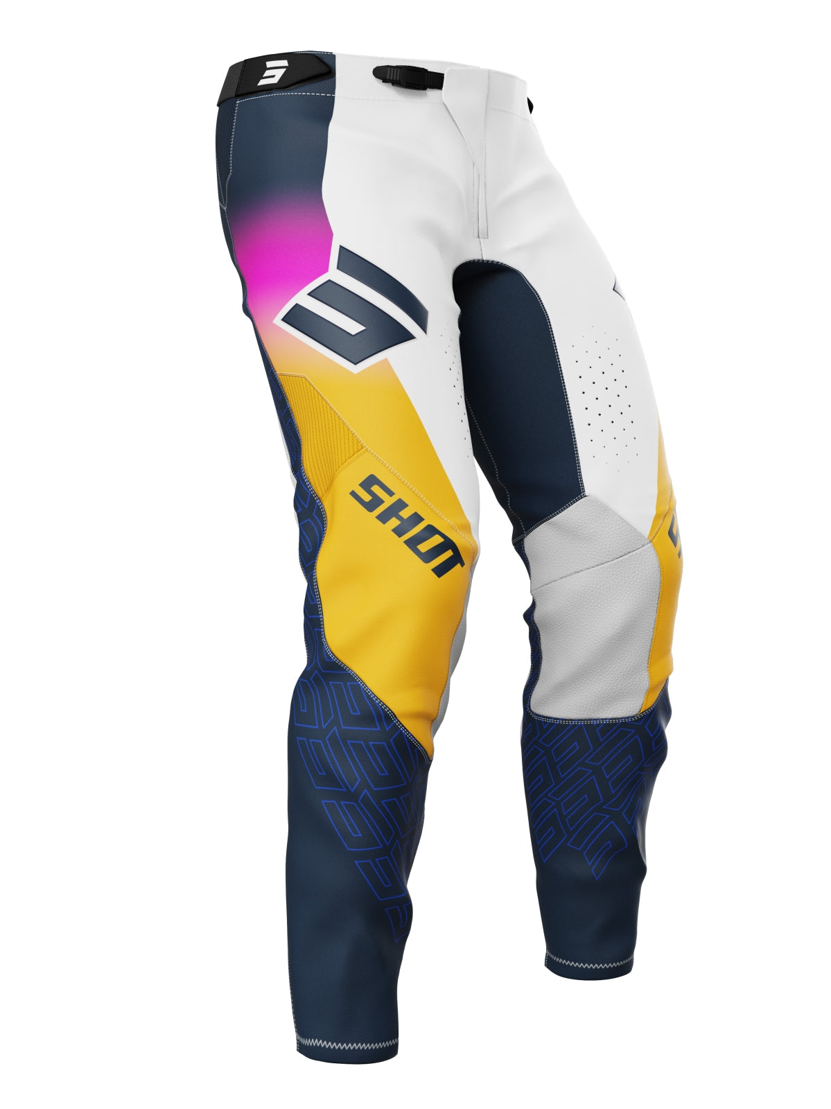 PANTALON AEROSHOT LITE ULTRA BLUE_ORANGE_PINK 26 - SECURTEX MOTOR S.L (t/a MaximoMoto)