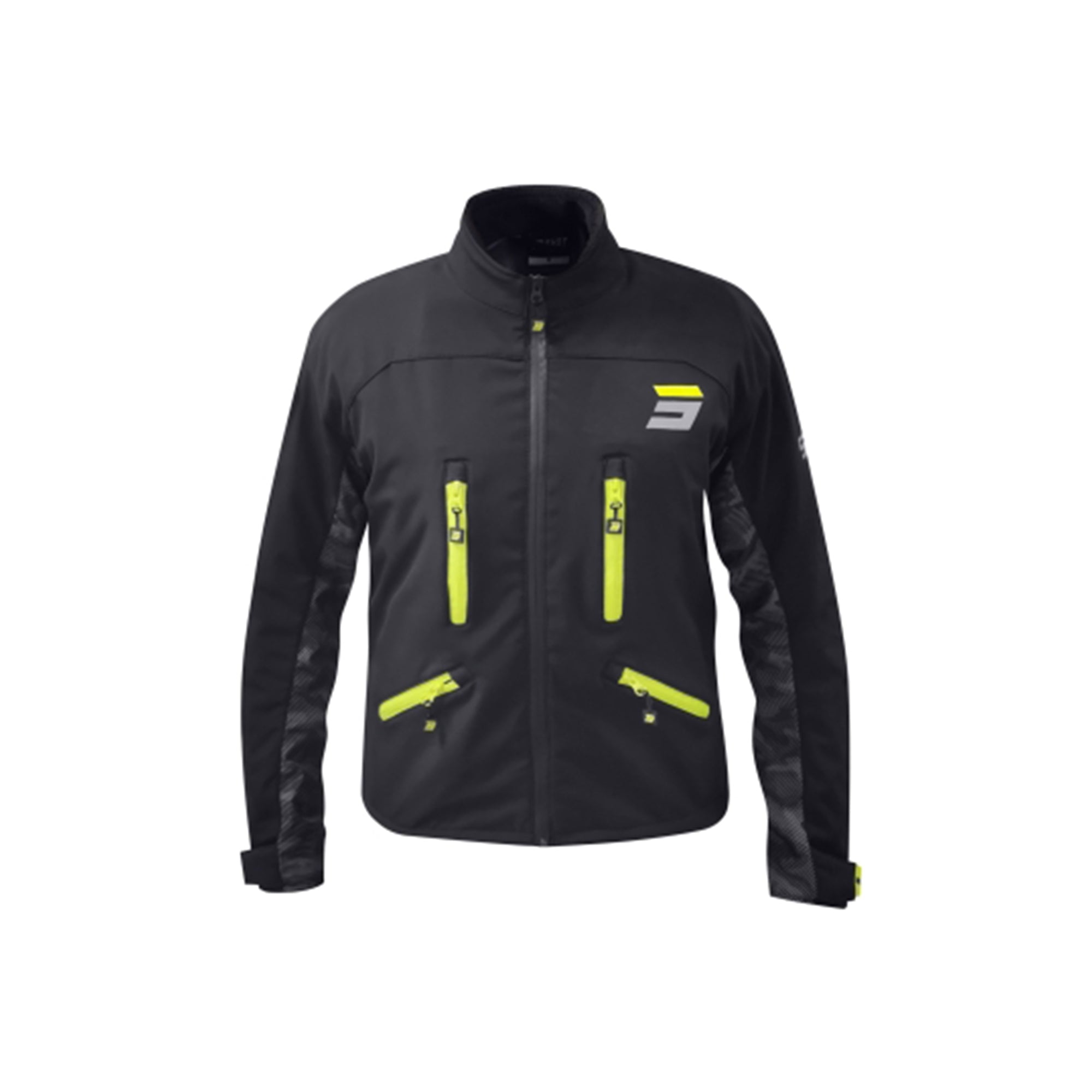 SHOT CHAQUETA CLIMATIC BLACK_NEON_YELLOW S