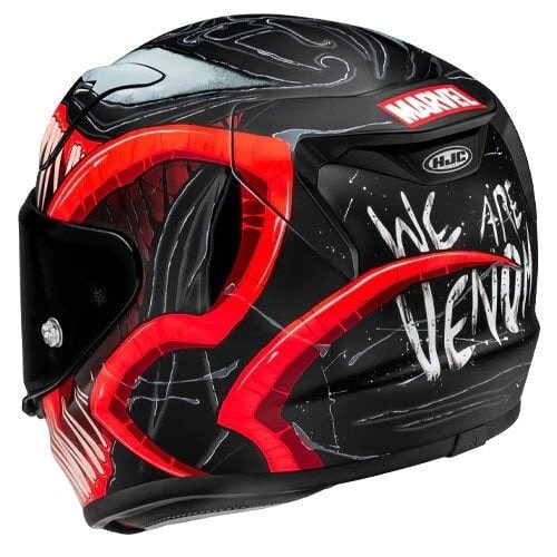 HJC RPHA 12 MAXIMIZED VENOM MARVEL MC1SF DE MOTO CASCO DE CARRERAS - CASCO