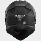 LS2 MX702 PIONEER II RANGI CASCO DE MOTO NEGRO