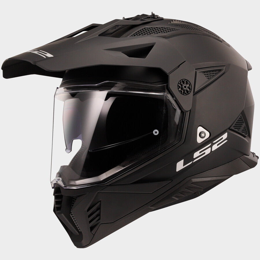 LS2 MX702 PIONEER II RANGI CASCO DE MOTO NEGRO