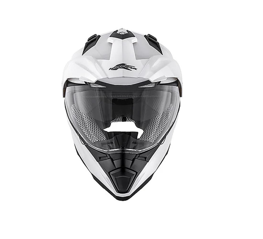 KAPPA KV30 Moto Aventura Casco Enduro Basic Blanco Brillante - CASCO