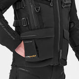 SHIMA TRACKER HOMBRE DE MOTO DE TURISMO CHAQUETA NEGRO