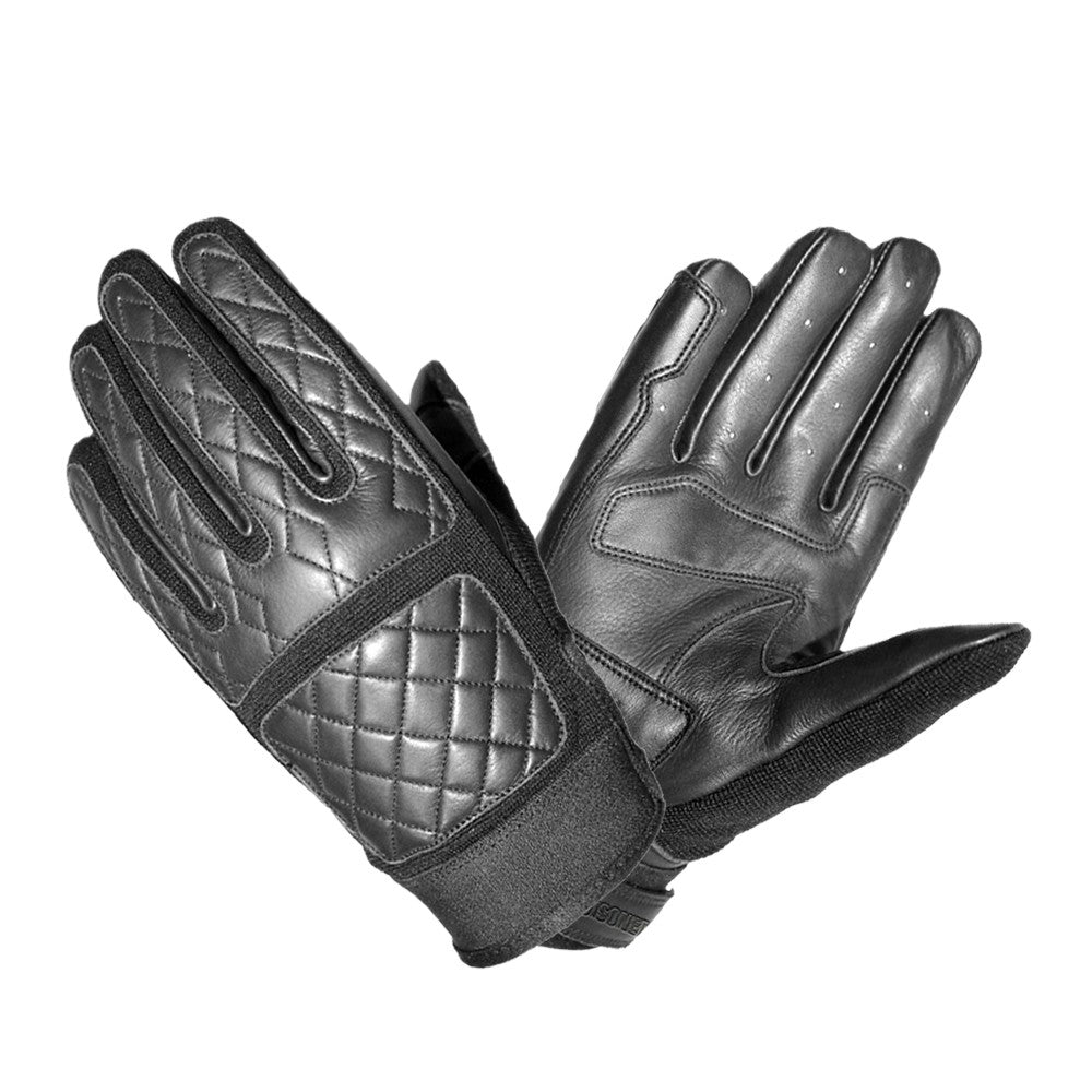 Poisoned - Guantes Piel/Textil Season Prima Negro - SECURTEX MOTOR S.L (t/a MaximoMoto)