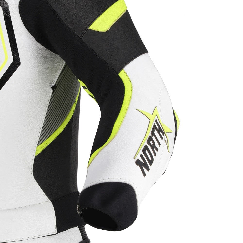 BELA - Mono 2 PC North Star Negro/Blanco/Amarillo Fluor - SECURTEX MOTOR S.L (t/a MaximoMoto)