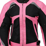 BELA - Chaqueta Textil Airy WP Lady Negro/Rosa Fluor - SECURTEX MOTOR S.L (t/a MaximoMoto)