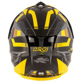 KAPPA KV30 EVO Moto Enduro Casco Negro Titanio Amarillo - CASCO