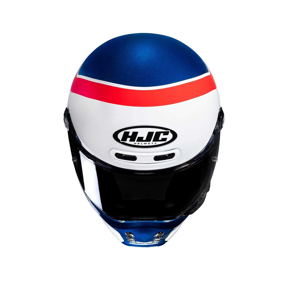 HJC V10 GRAPE MC21 carreras moto integral Casco