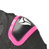 R-TECH Chaqueta Textil Knight Rider (Short) Negro/Fuschia - CHAQUETA