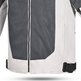 R-TECH SPIRAL MESH JAQUETES DE MOTO HOMES NEGRE BLANC GRIS VERMELL