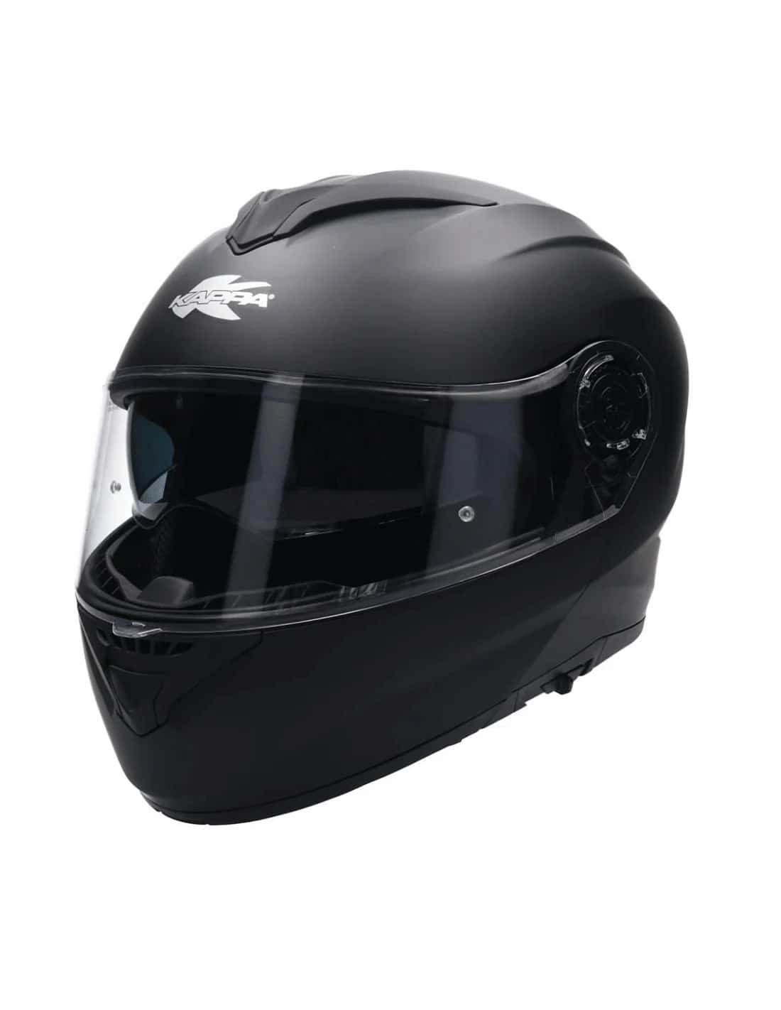 KAPPA KV32 Orlando Basic Moto Modular Casco Negro Mate - CASCO