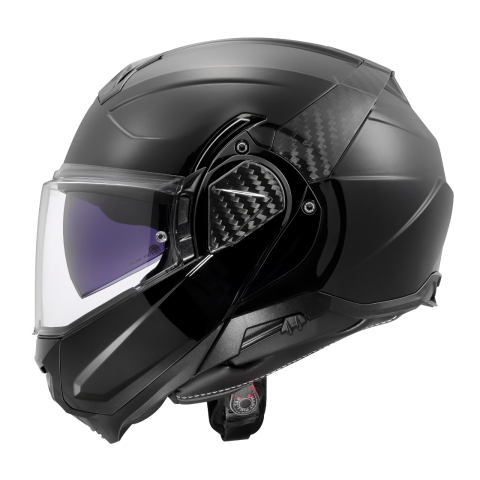 LS2 FF910 ADVANT II SOLID CASCO DE MOTO GLOSS NEGRO