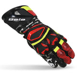 BELA EXTREME GUANTS  DE MOTO NEGRE BLANC GROC FLOU