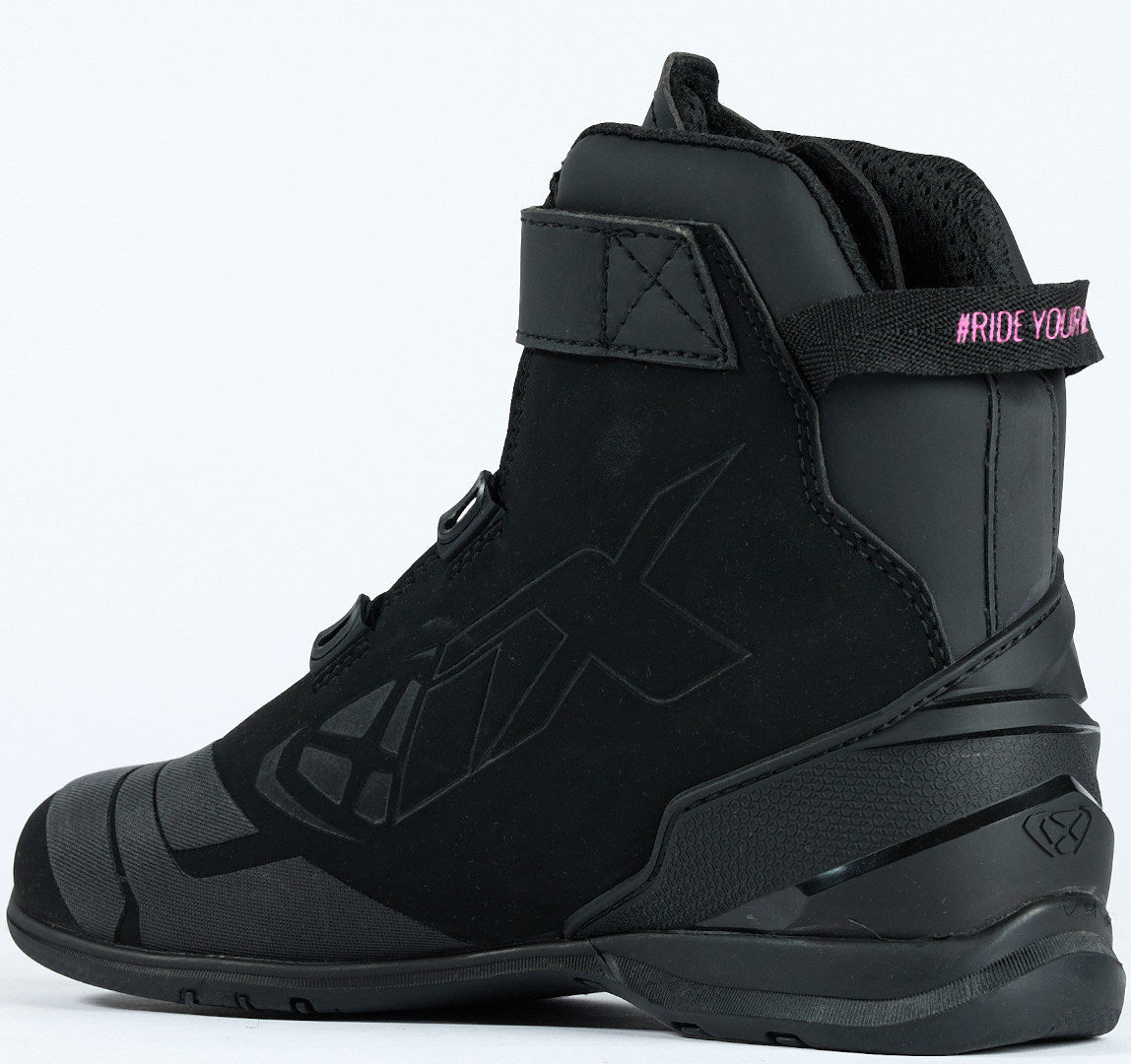 IXON BULL 2 WP mujer equitación moto Botas negro fucsia