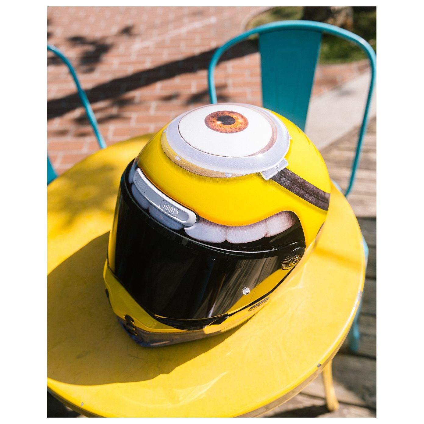 HJC V10 STUART MINIONS MC3 CASCO INTEGRAL