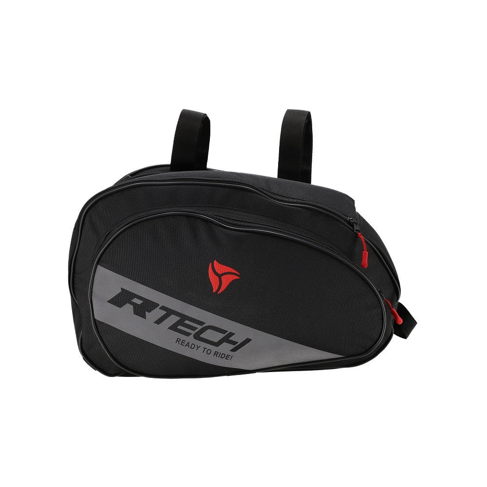 R-TECH - Mochila Piel/Textil Big Bucket - L / Negro - Accesorios