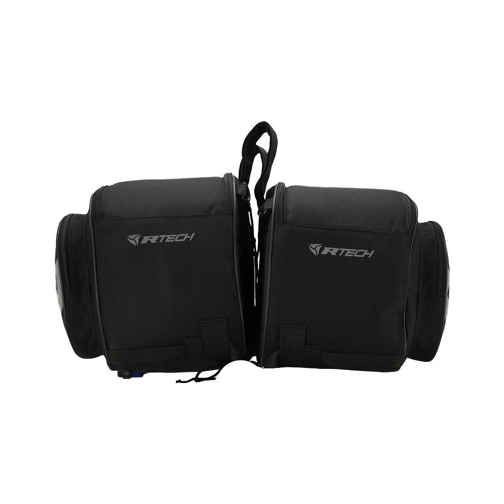 R-TECH - Mochila Piel/Textil Big Bucket - L / Negro - Accesorios
