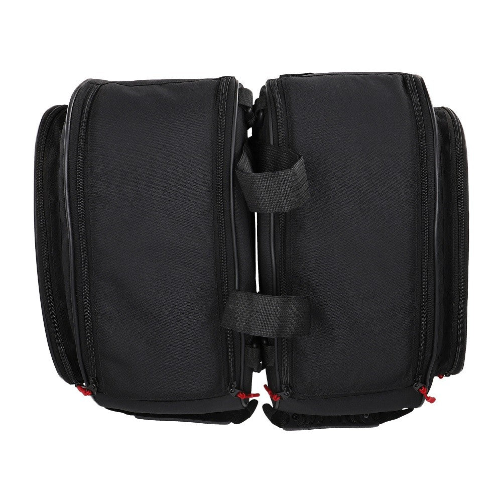 R-TECH - Mochila Piel/Textil Flight - S / Negro