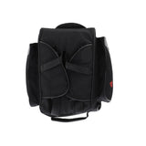 R-TECH - Mochila Piel/Textil Flap - L / Negro