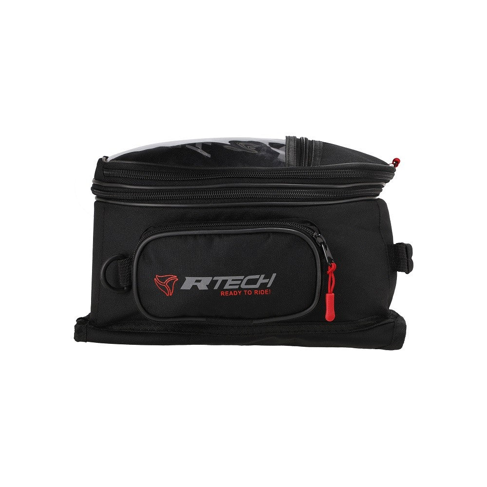 R-TECH - Mochila Piel/Textil Hobo - M / Negro