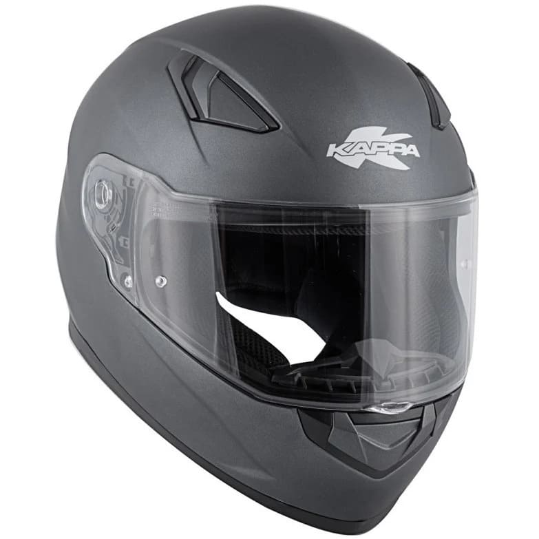 KAPPA KV38 Houston Motocicleta Integral Casco Negro titanio