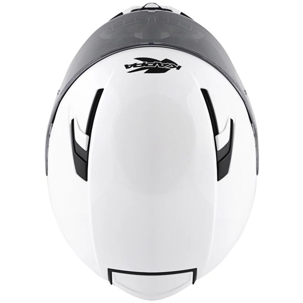 KAPPA KV41 Dallas Integral Montar Calle Casco Blanco Brillante - CASCO