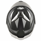 KAPPA KV32 Orlando Moto Abatible Casco Negro Plata - CASCO