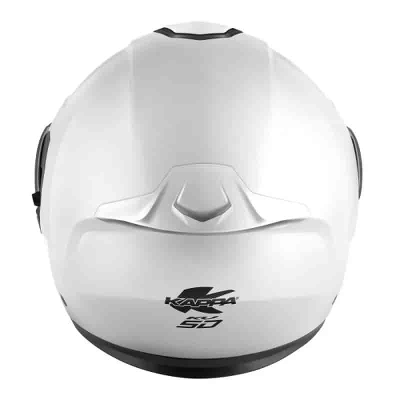 KAPPA KV50 BASICO MOTO MODULAR CASCO BLANCO BRILLO - CASCO