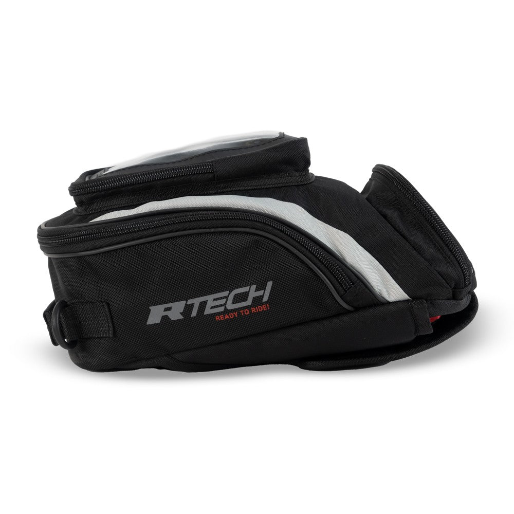 R-TECH - Mochila Piel/Textil Street Negro - M / Negro