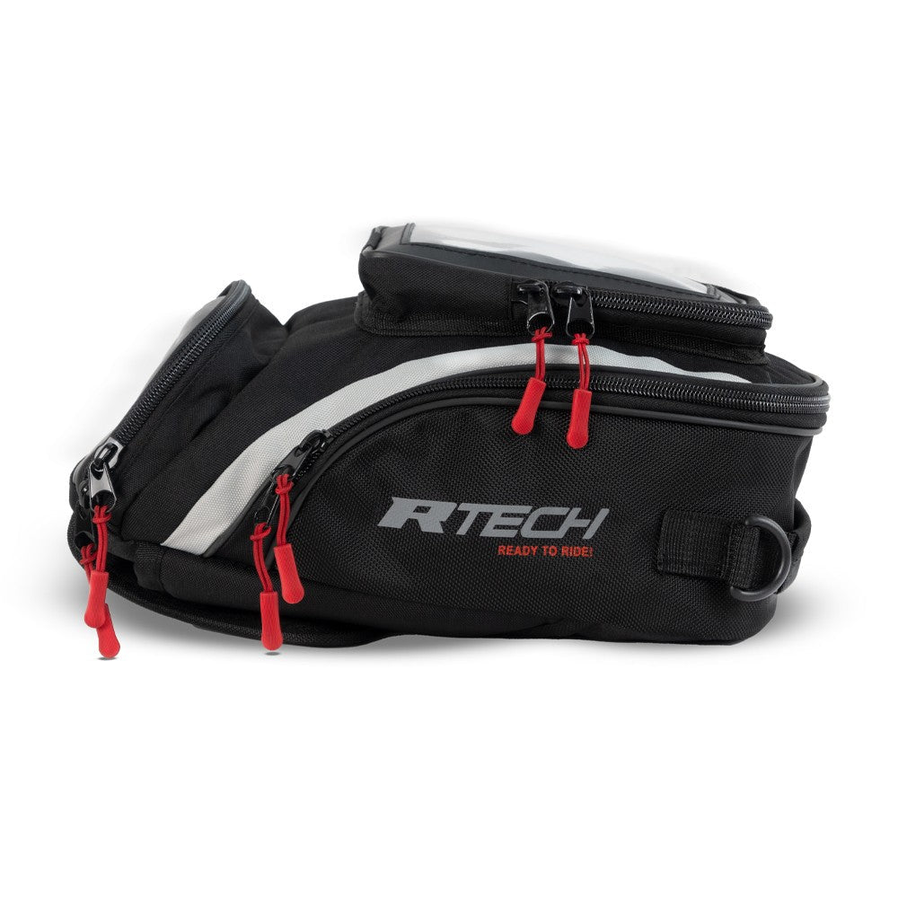 R-TECH - Mochila Piel/Textil Street Negro - M / Negro