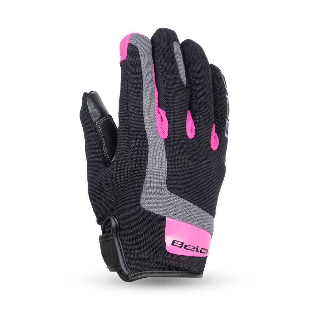 BELA - Guante Textil Galaxy Winter WP. Lady Negro/Rosa - SECURTEX MOTOR S.L (t/a MaximoMoto)