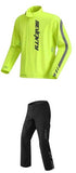 SEVENTY SD-S5 Monsoon fluorescente Traje de lluvia para motocicleta