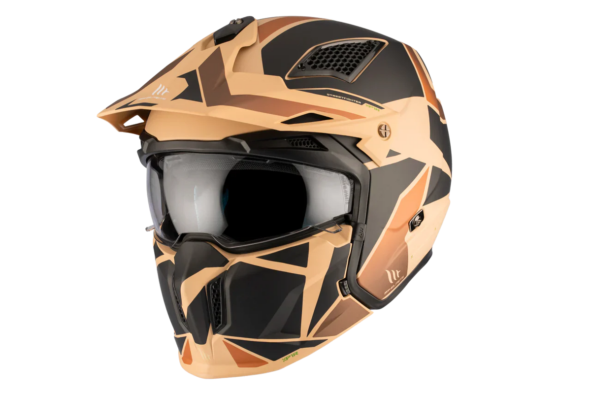 MT Streetfighter S Sv P1r B9 mate Casco de aventura para motocicleta - CASCO