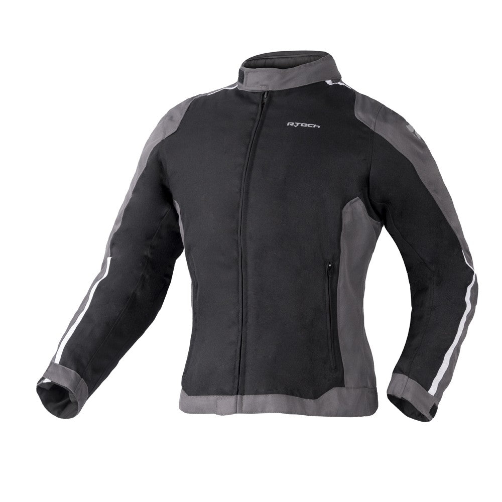 R-TECH - Chaqueta Textil Motril Lady Negro/Gris