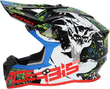 ACERBIS - CASCO LINEAR 2206 BLANCO NEGRO