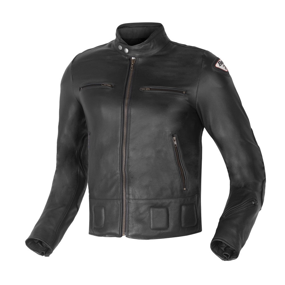 BELA - Chaqueta Piel Groot Negro - SECURTEX MOTOR S.L (t/a MaximoMoto)