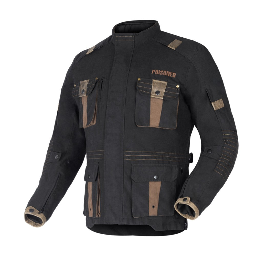 Poisoned - JACKET Textil Kubler Negro/Marrón - SECURTEX MOTOR S.L (t/a MaximoMoto)