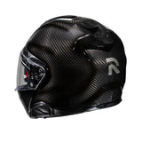Casco de motocicleta modular abatible HJC RPHA 91 en color negro carbono
