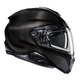 Casco de motocicleta modular abatible HJC RPHA 91 en color negro carbono - SECURTEX MOTOR S.L (t/a MaximoMoto)
