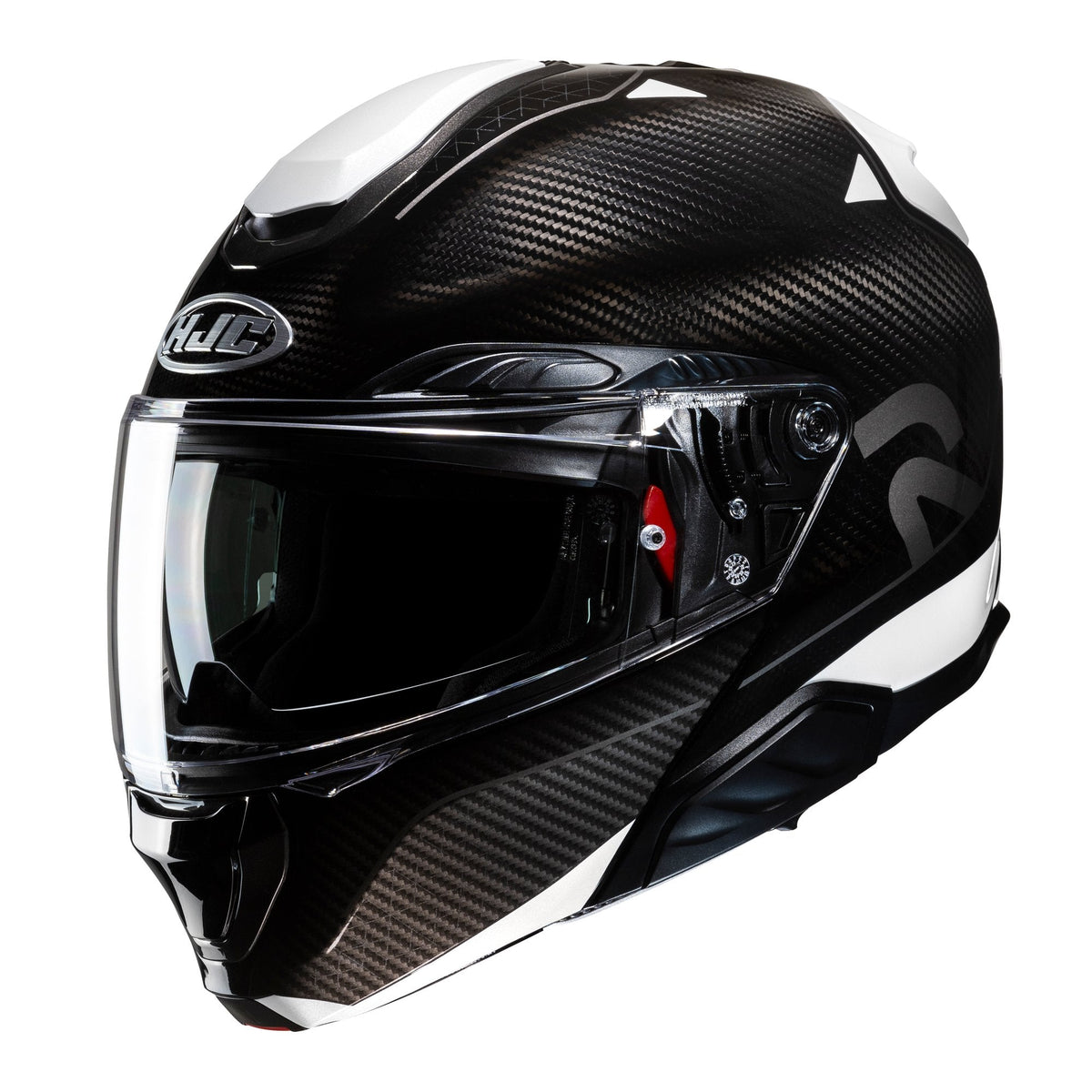 Casco HJC RPHA 91 Noela Carbon con parte delantera abatible MC5 negro